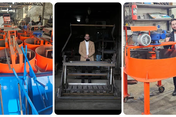 تولیدکننده تخصصی تجهیزات صنعتی ساختمانسازی با طراحی سفارشی