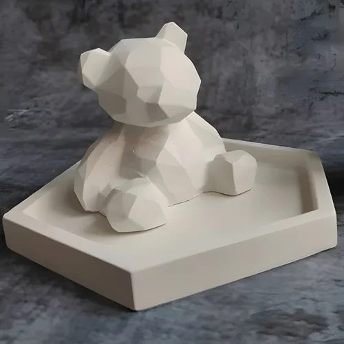 قالب اکسسوری خرس فانتزی سه بعدی